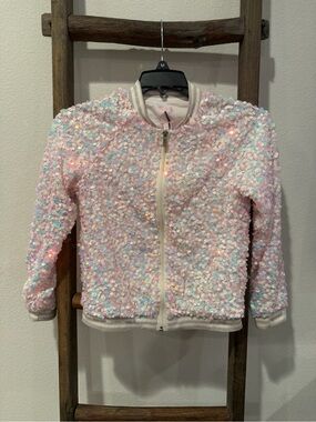 Target Pink Sequin Sweatshirt